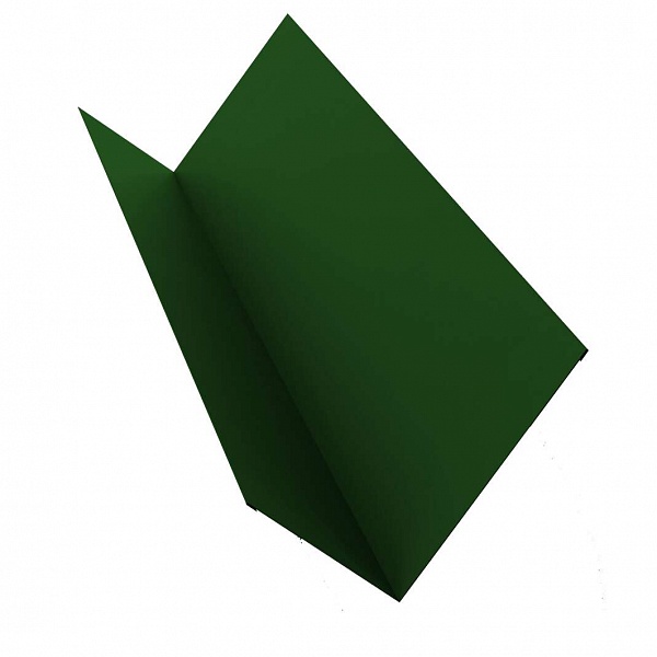 Планка примыкания 90х140 0,45 PE с пленкой RAL 6002 лиственно-зеленый