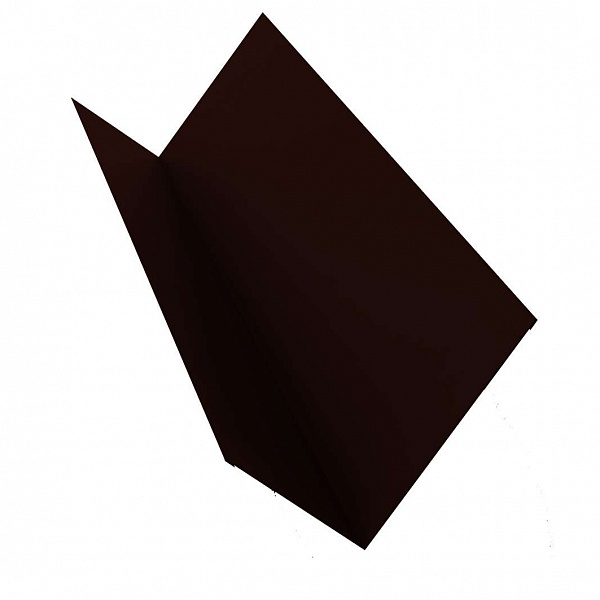 Планка примыкания 90х140 0,5 Satin с пленкой RR 32 темно-коричневый